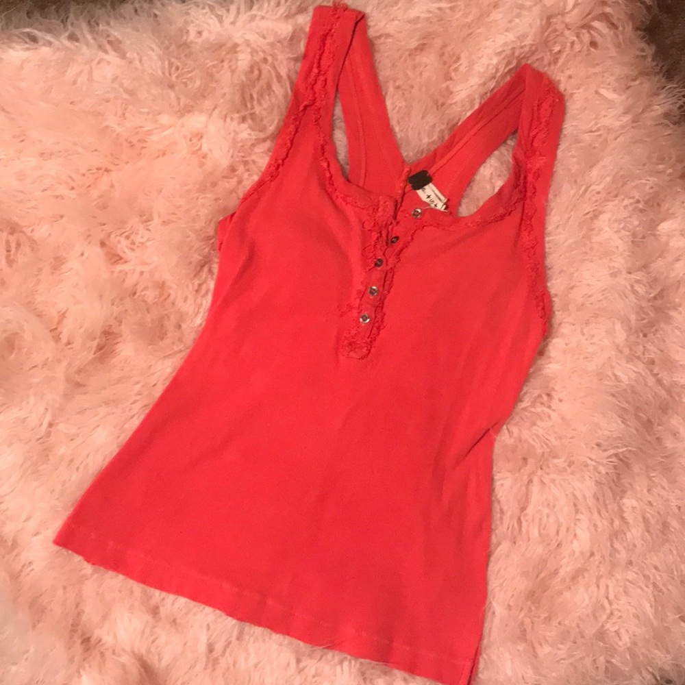 Free people ribbed racerback tank